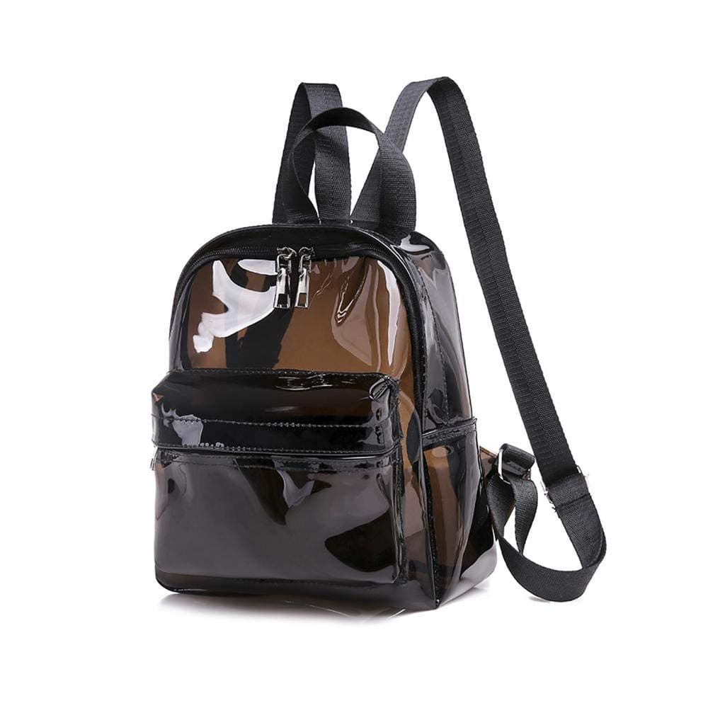Dumcuw Fashion Transparent Backpack, 2019 New Jelly Tote, Small Crossbody Bag Casual Daypack For Going To School, Shopping, Traveling, Etc.