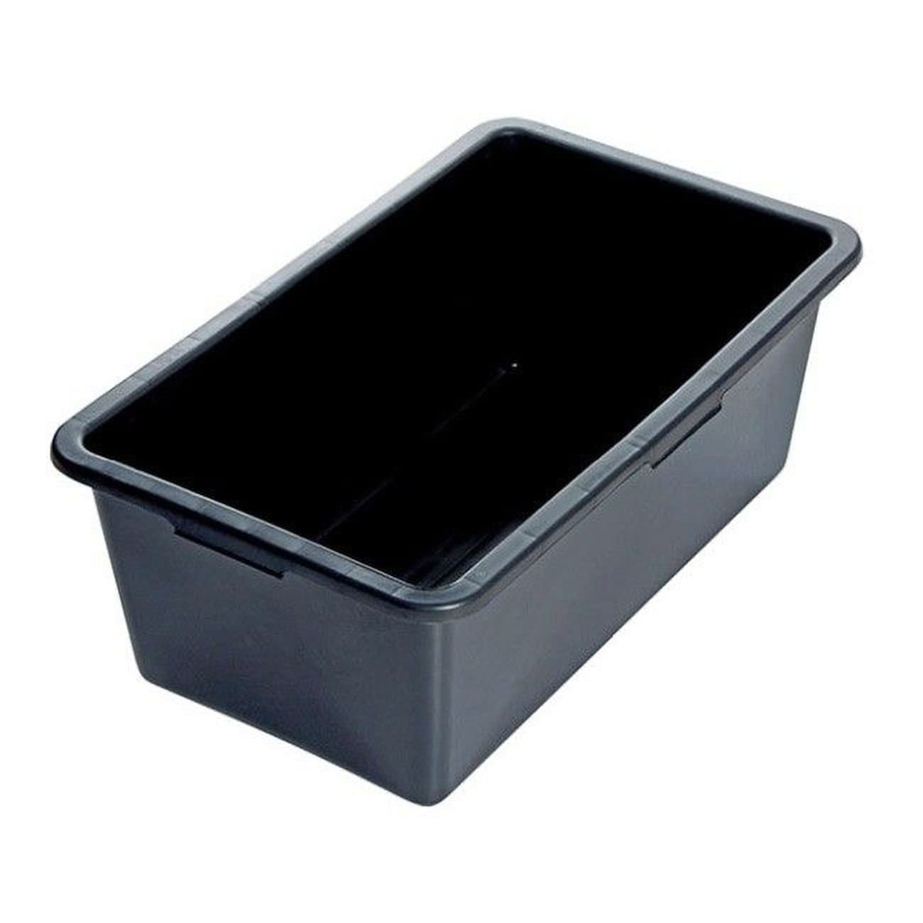 Set of 3 Builders Tub Mortar Bucket Box Heavy Duty 4 Reinforced Handles 60 L