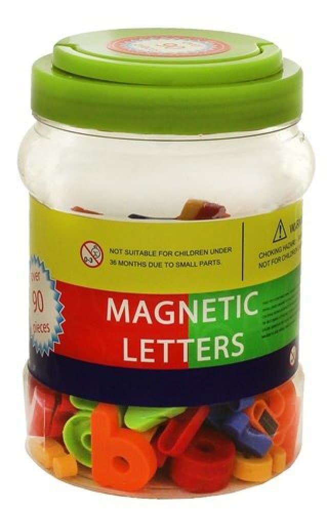 Magnetic Lowercase Letters Set, 90-Pieces