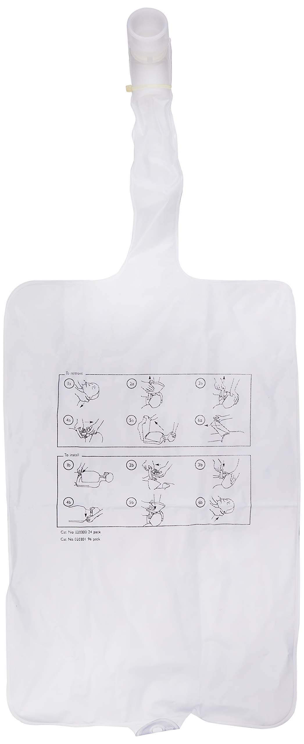 Laerdal Little Anne CPR Manikin Replacement Airways/Lungs - Complete (96-Pack)