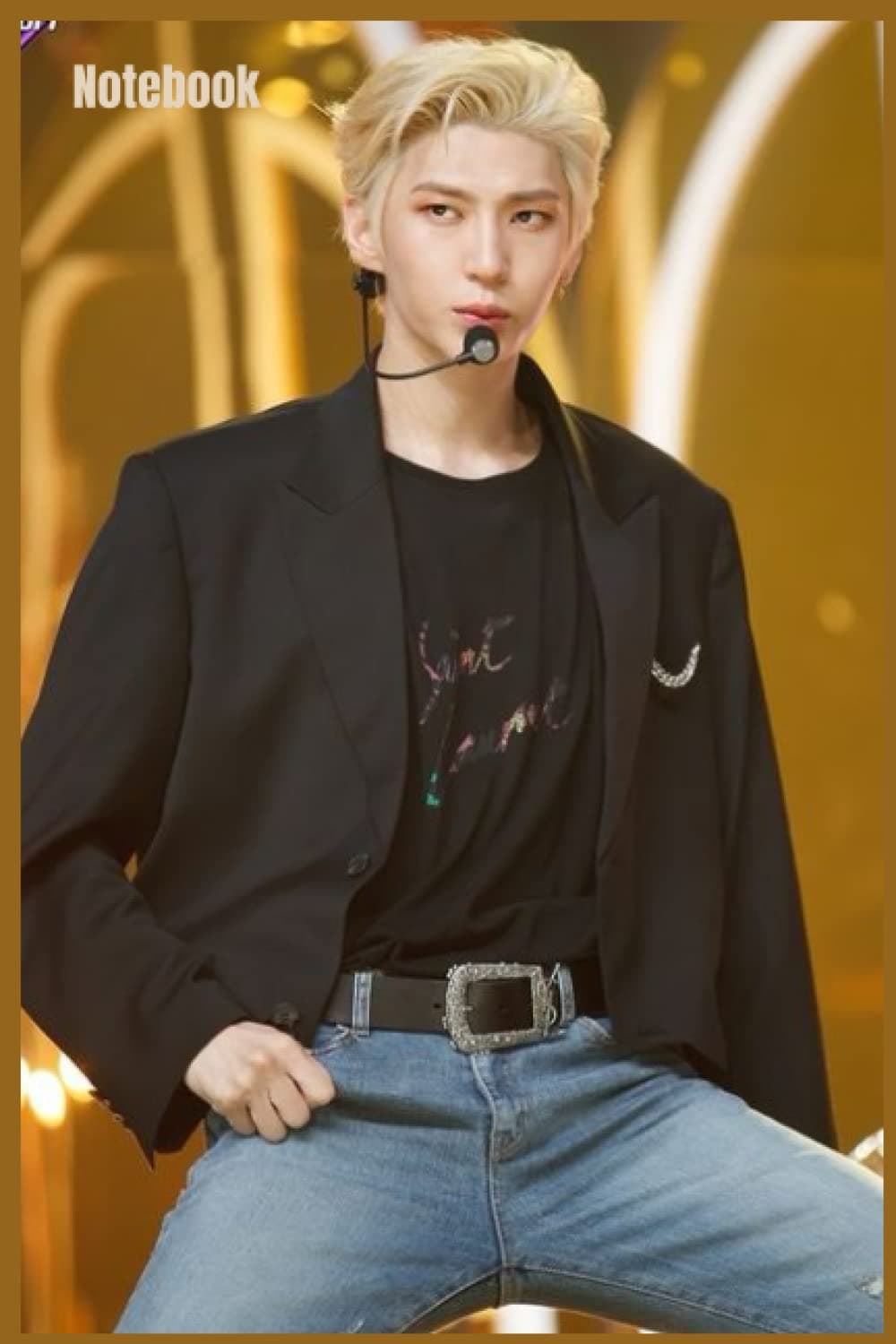 Notebook: VIXX Leo Notebook- VIXX Jung Taek-woon Notebook- 120 Lined Pages Journal- K-pop & K-drama Journals & Diaries- Perfect Gift For Starlight & K-drama Lovers.