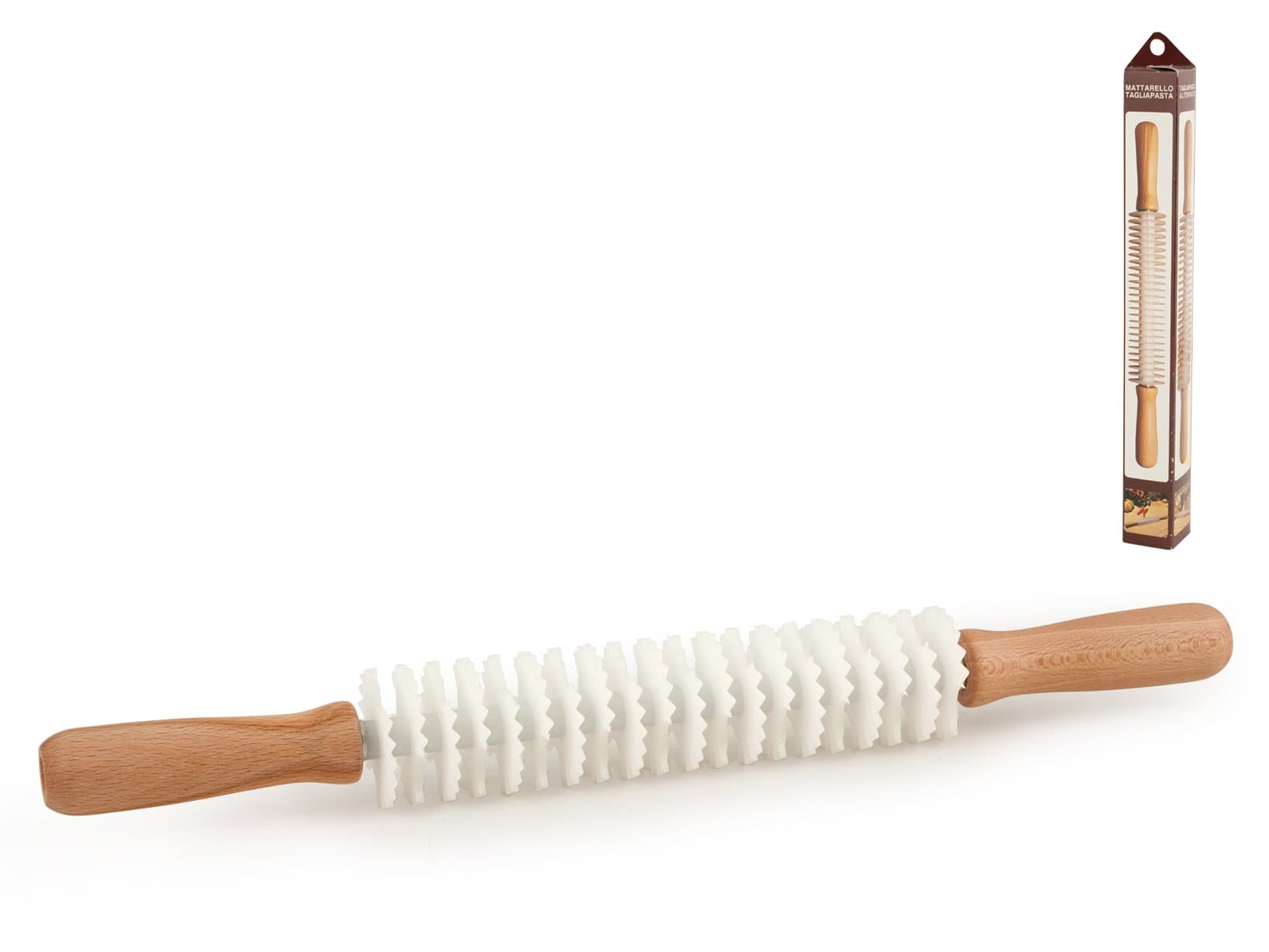 ELETTRO CENTER Art.175 Alternate Tart Cutter, White, 2 Units