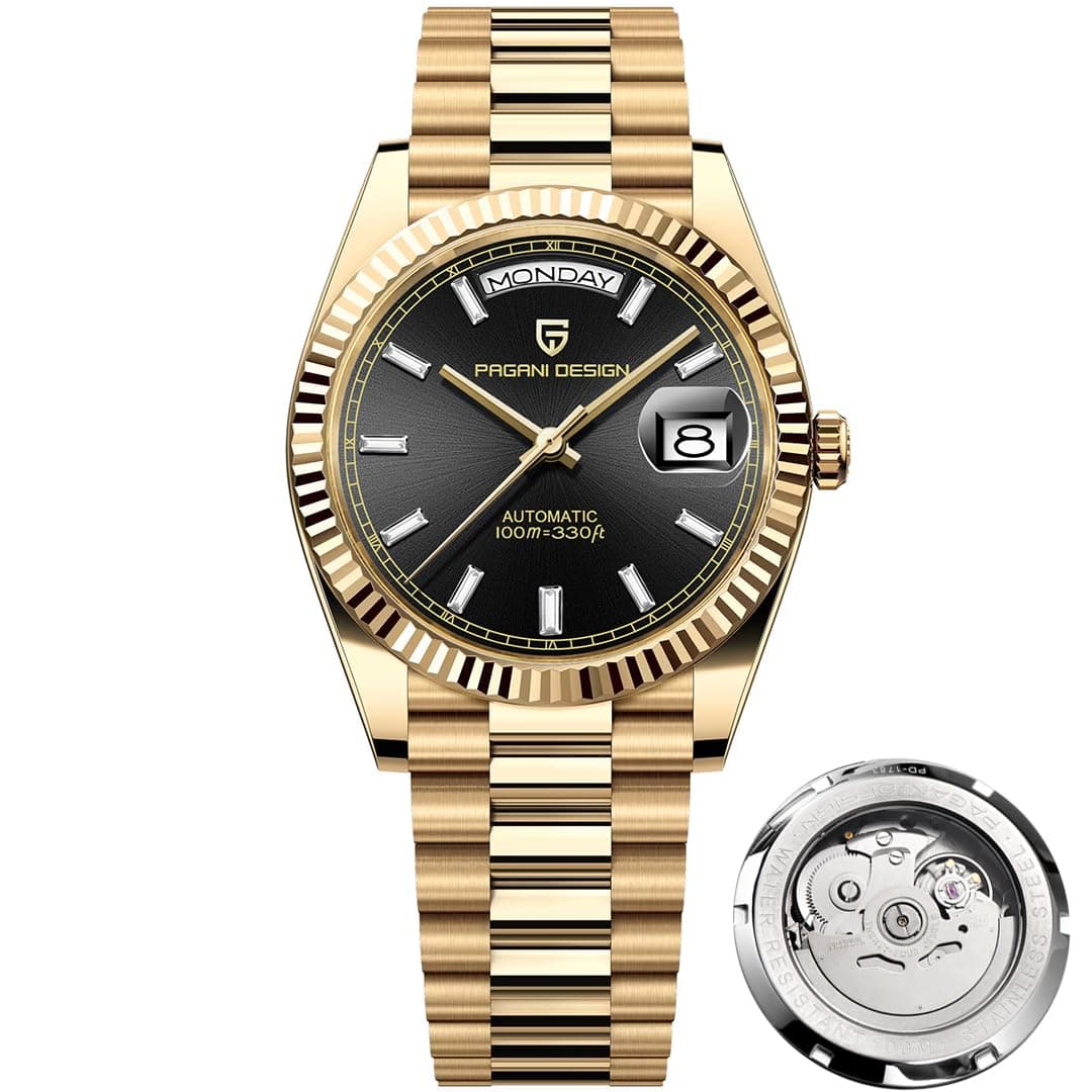 Pagani Design DD40 PD1783 Men's Watches Luxury Automatic Watch Men AR Sapphire Glass Mechanical Wristwatch Men 10Bar NH36A Movement