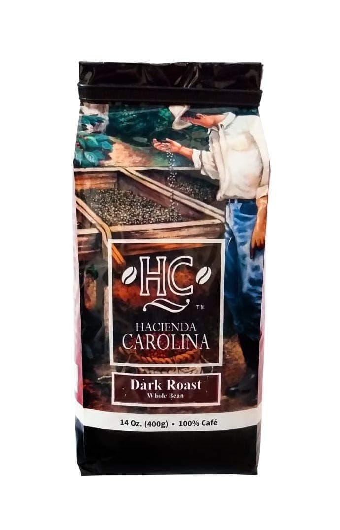 Cafe Hacienda Carolina Whole Bean, 14 Oz Bag - From Nicaragua