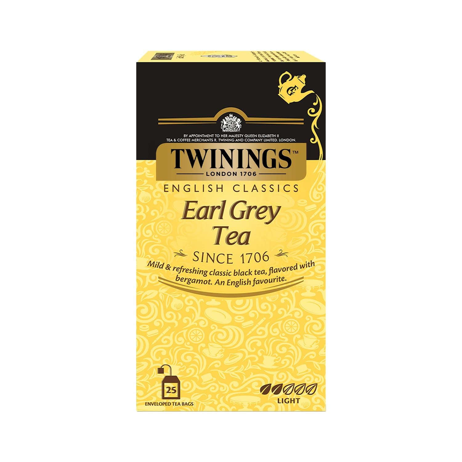 Twinings Earl Grey Loose 25 Tea Bags