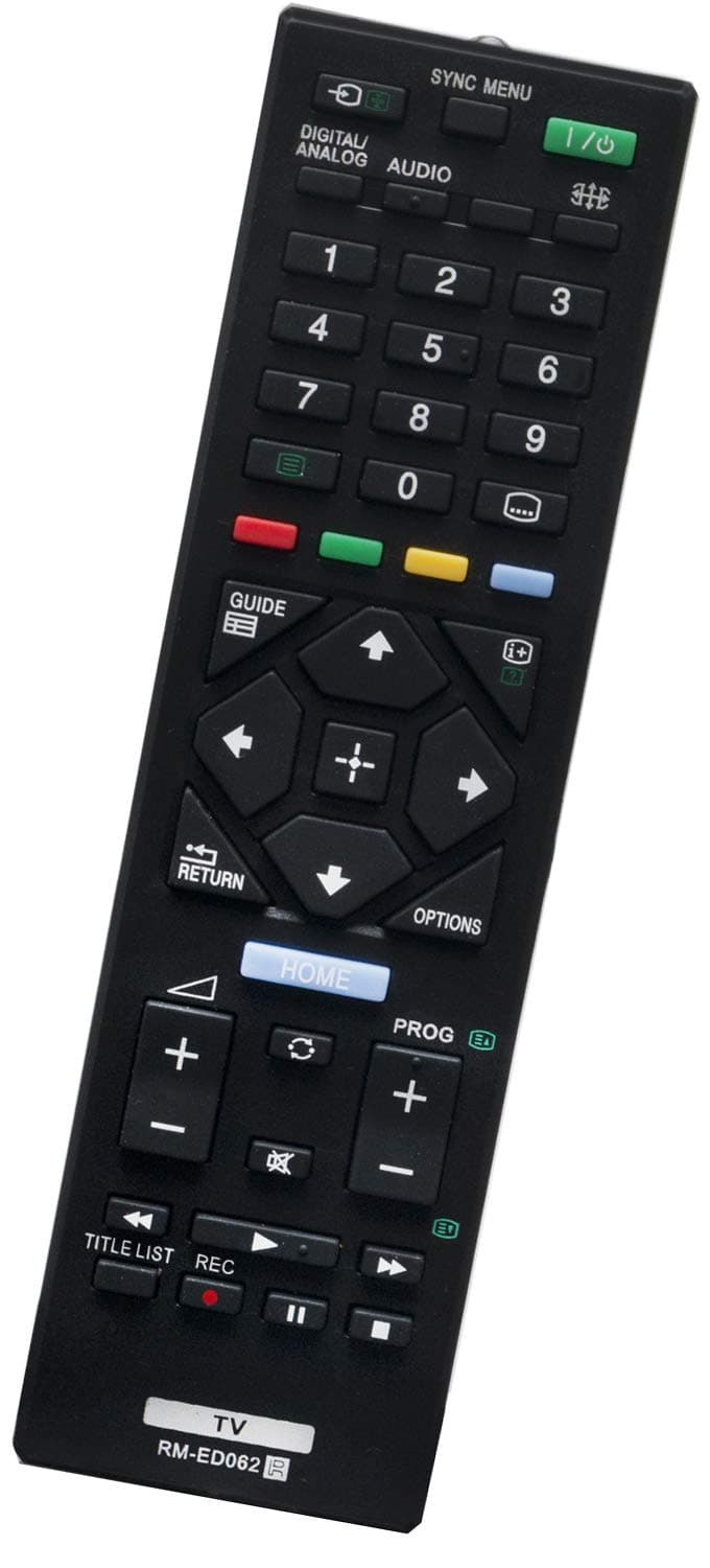 ALLIMITY RM-ED062 149271811 Remote Control Replace for Sony Bravia LED LCD Smart TV KD-43XE7077 KDL-32R423A KDL-32RE400 KDL-40R473A KDL-40R474A KDL-40R485B KDL-40R550C KDL-40RD455 KDL-46R473A