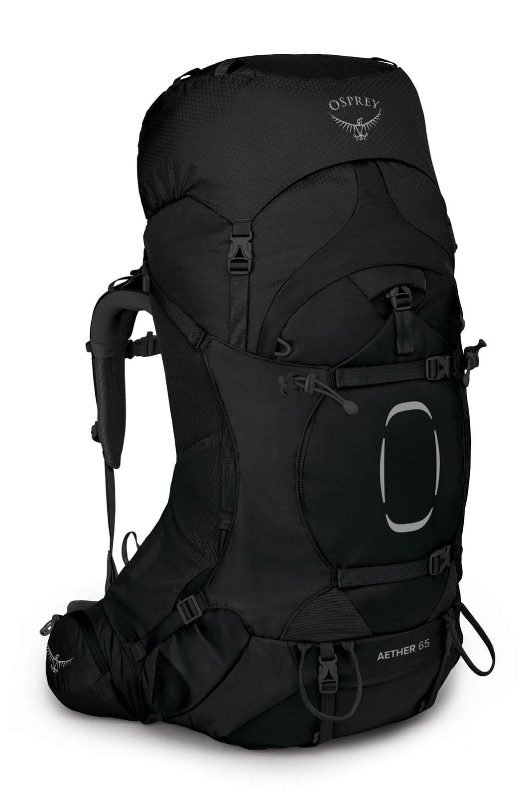 Aether 65L Men's Backpacking Backpack, Black, L/XL