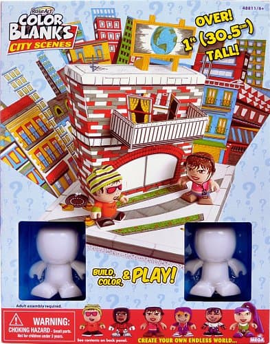 RoseArt Color Blanks City Scenes, Packaging May Vary