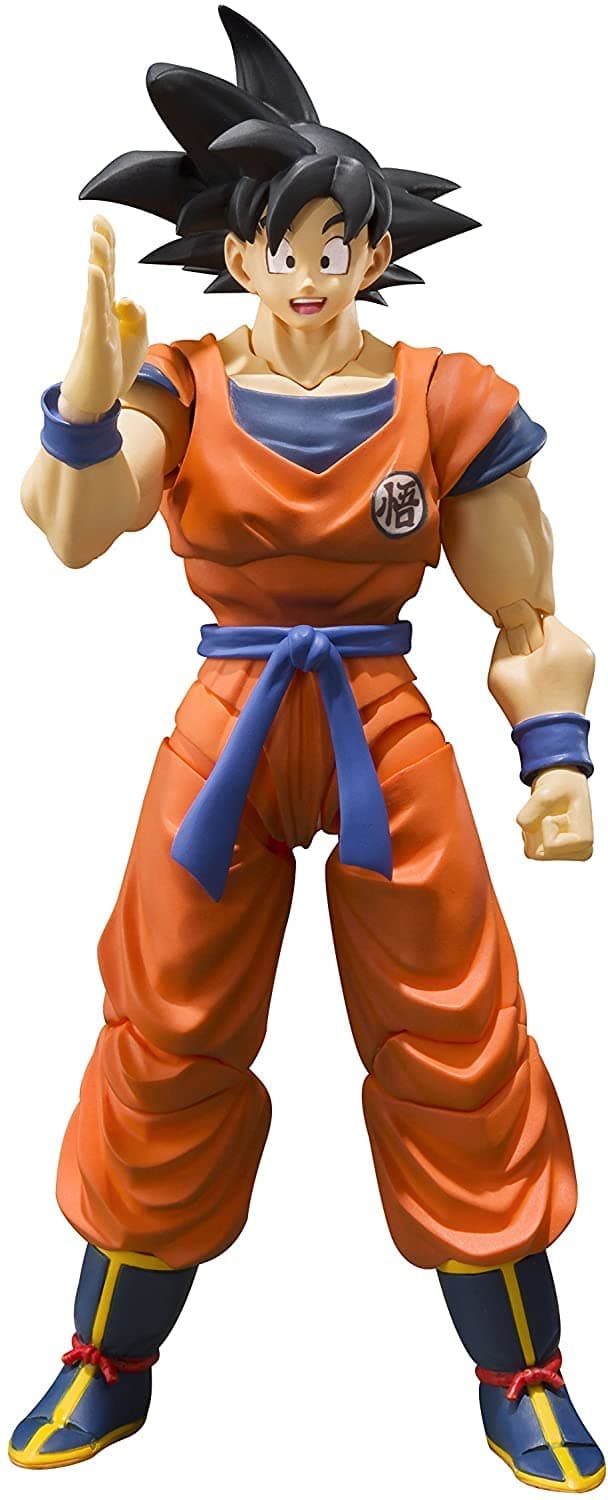 Tamashii Nations Action Figure, Dragon Ball Z, Son Goku -Raised On Earth, Multi_color, 5 inches, BDIDB208778