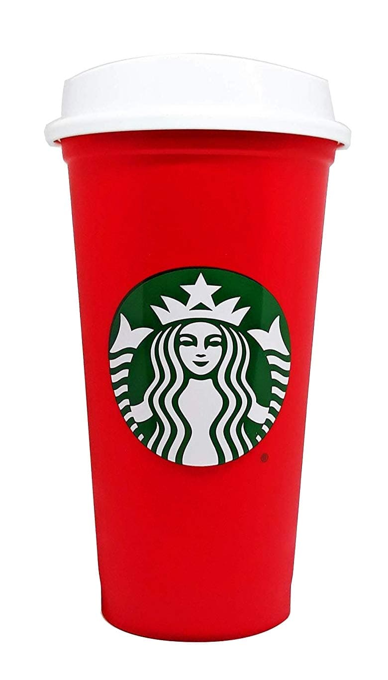 2018 Holliday Red Reusable Travel Cup - (Grande 16 Oz)