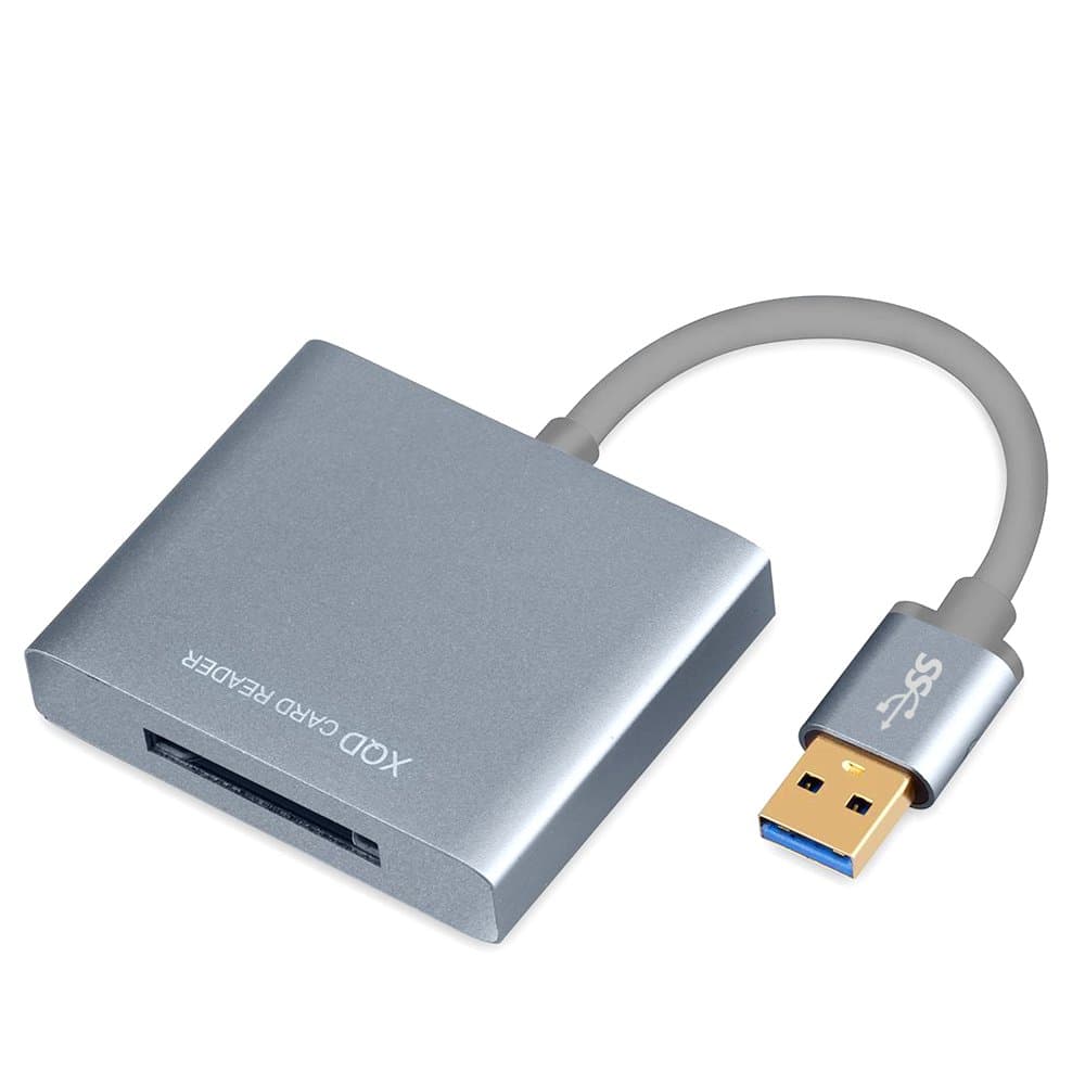 ShiningDay XQD USB 3.0 Reader, XQD Memory Card Reader for Sony G Series, Lexar USB Mark Card
