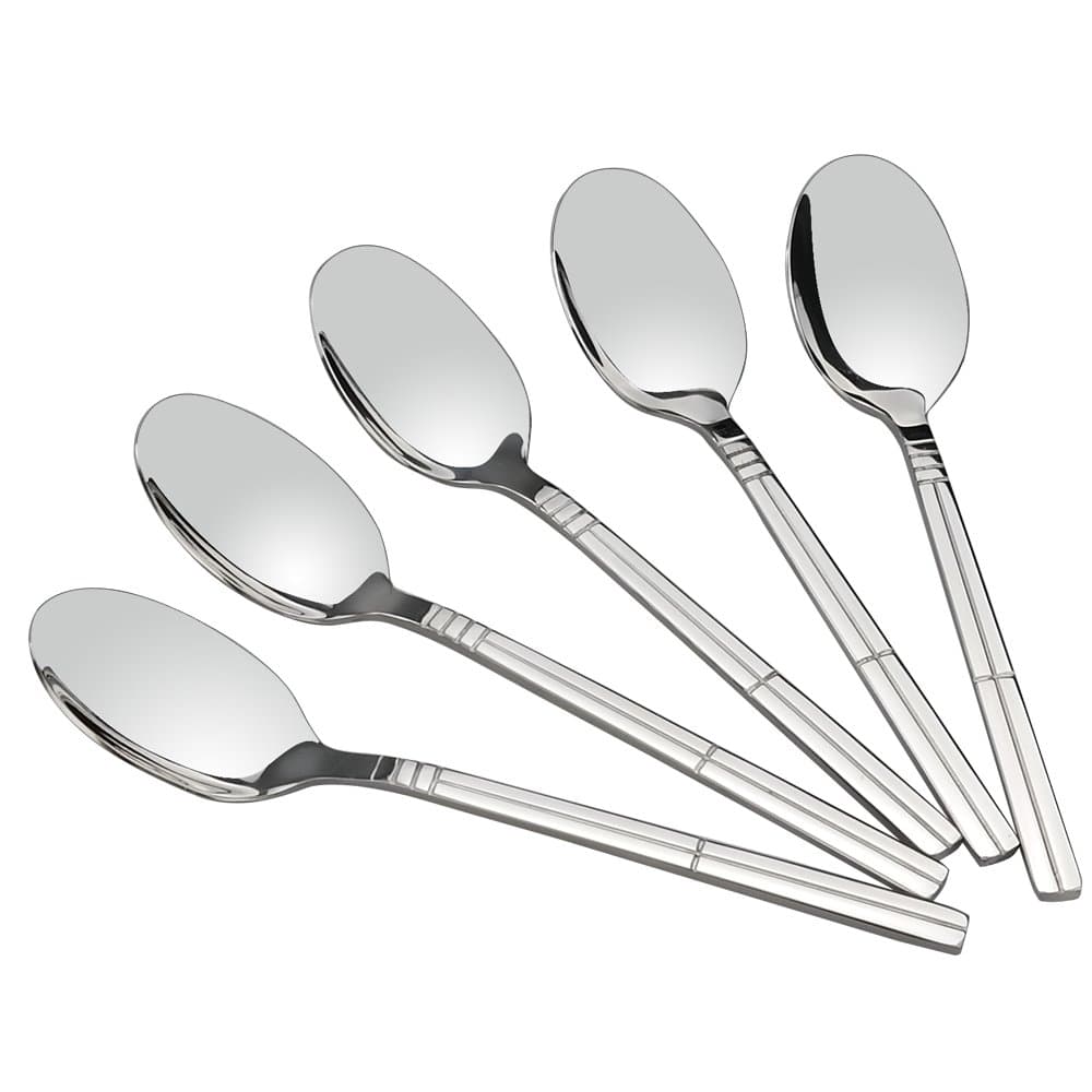Saedy Stainless Steel Dinner Spoon, 12-piece Table Spoon Sets, 7.8 Inches