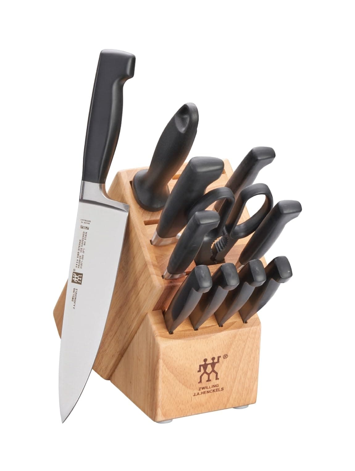 ZWILLING J.A. Henckels Four Star 12-pc Knife Block Set