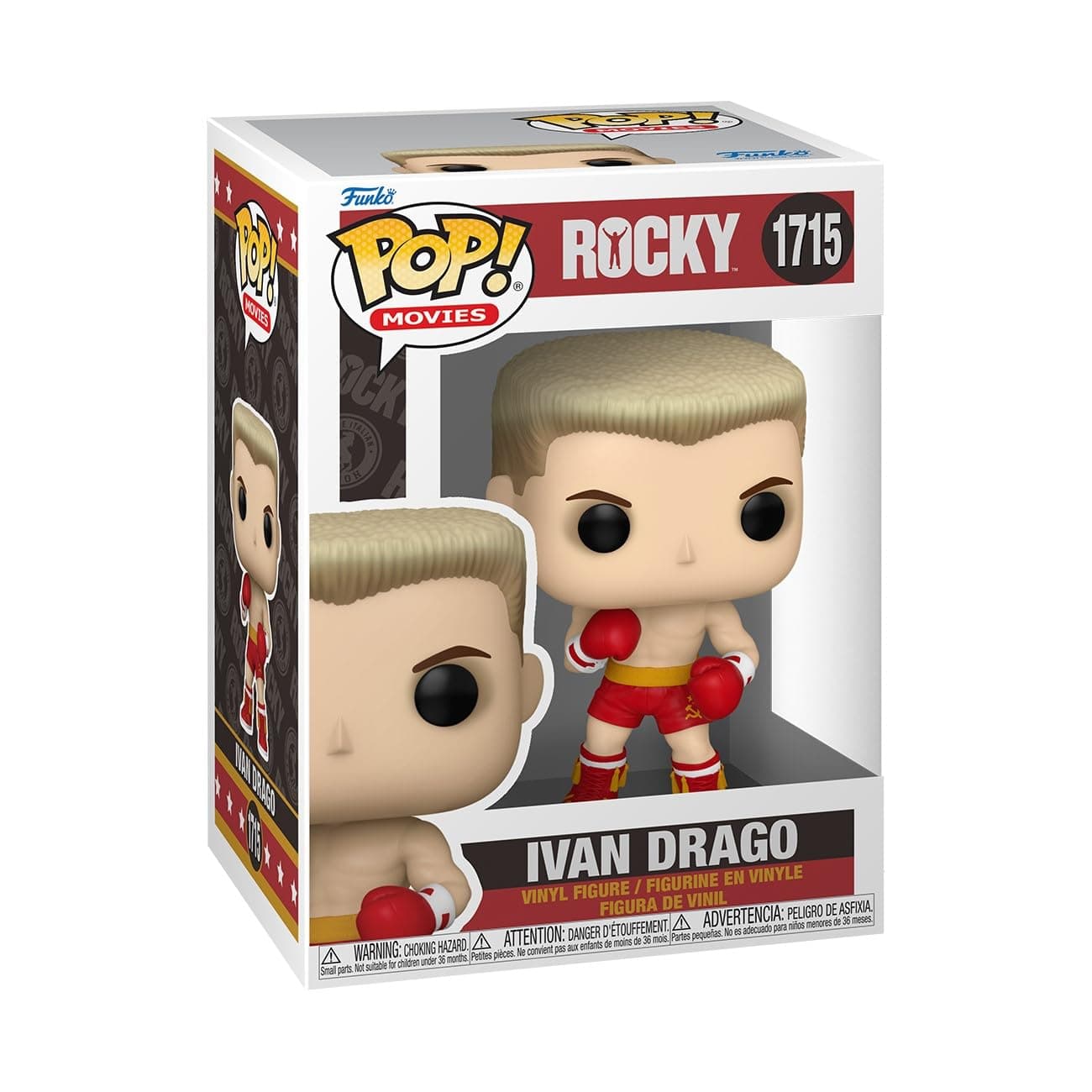 Pop Movies: Rocky - Ivan Drago - Rocky Franchise - Collectable Vinyl Figure - Gift Idea - Official Merchandise - Toys for Kids & Adults - Action/Adventure Fans - Model Figure for Collectors