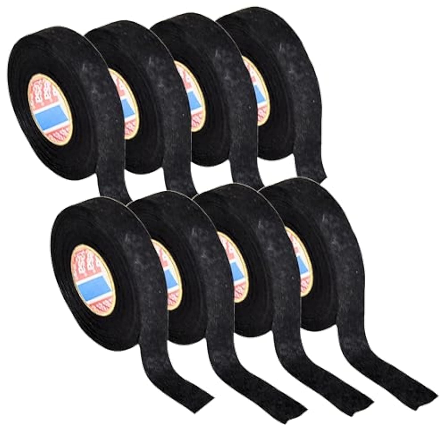 Tesa H5160803 Wiring Harness Loom Tape 19 mm x 15 m Roll, Pack of 8