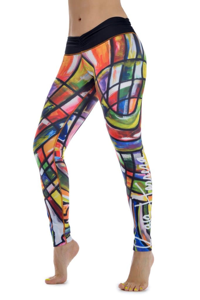 Women's Leggings Deep Inside by Rafa Herrera Art