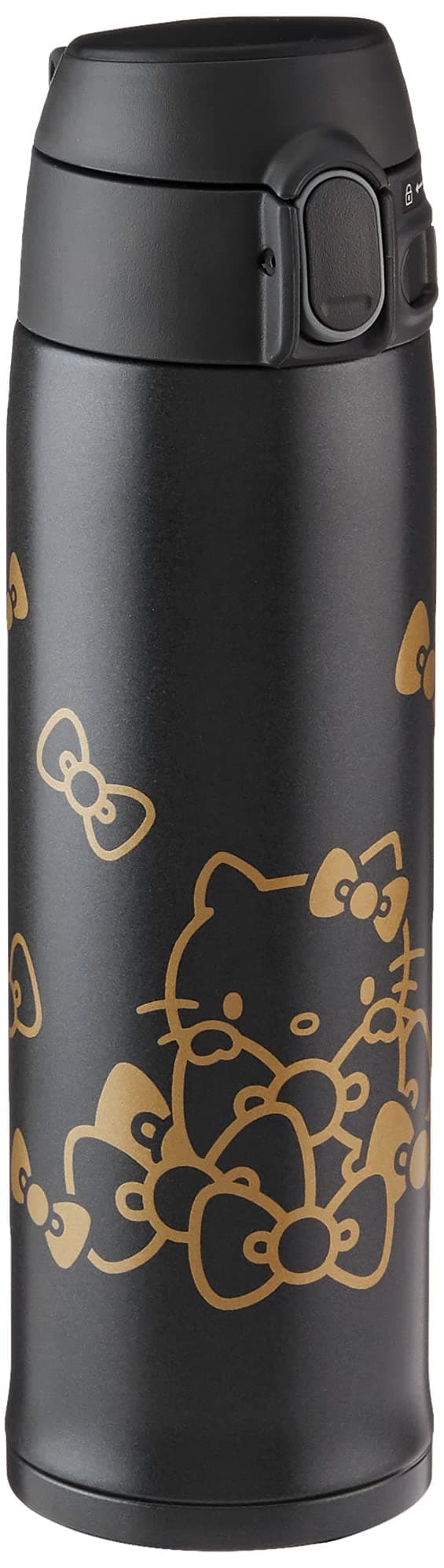 SM-TA48KTBA Stainless Steel Vacuum Insulated Mug, 16-Ounce, Hello Kitty Black