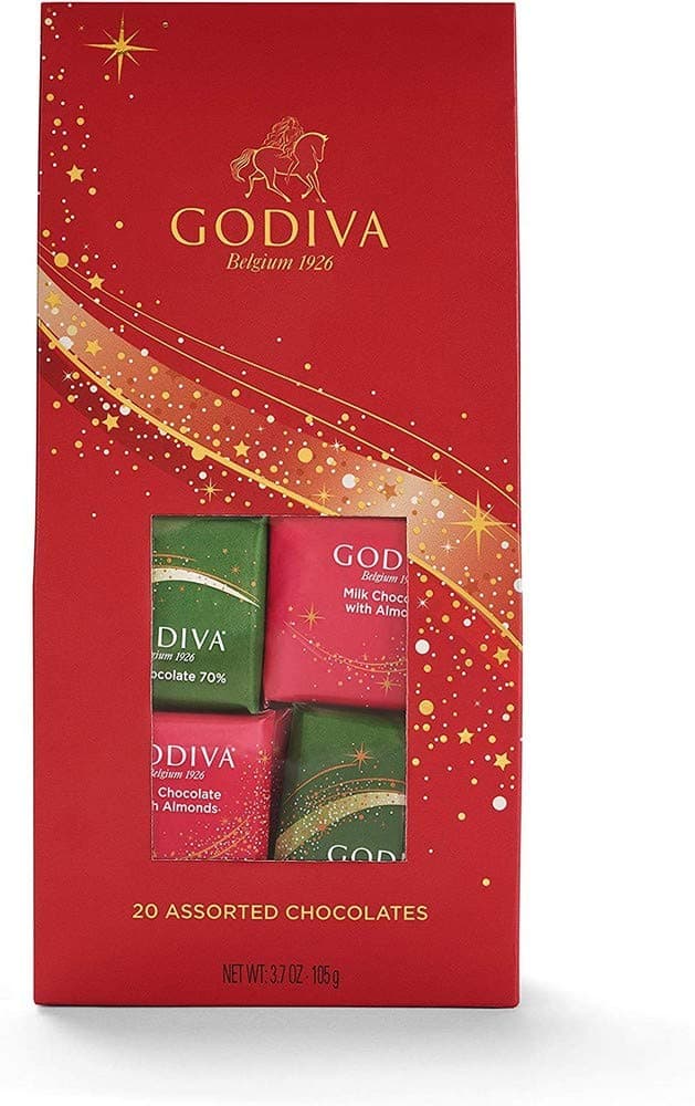 Godiva Christmas 2020 Carre Pouch - 20 pc