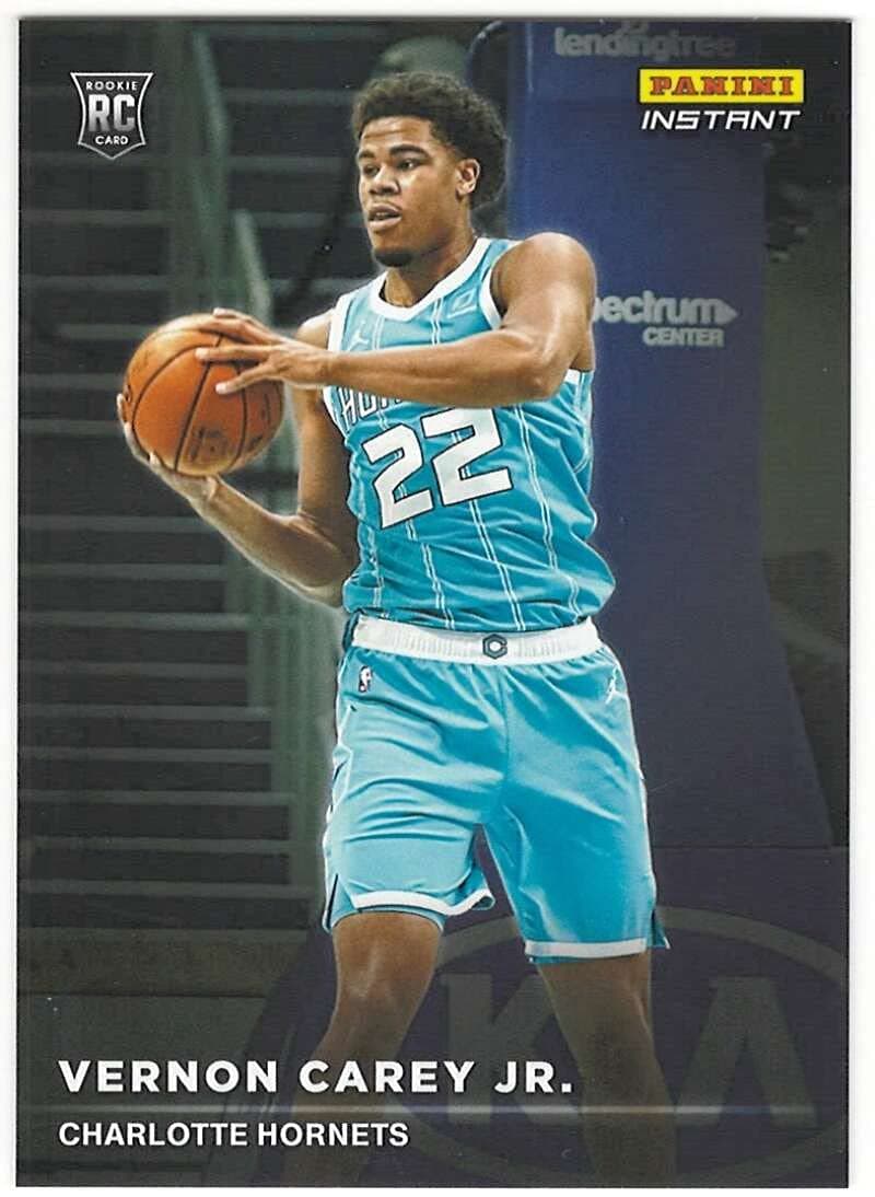 VERNON CAREY JR RC 2020-21 Panini Instant SPOTLIGHT ROOKIE /1397#RS30 HORNETS