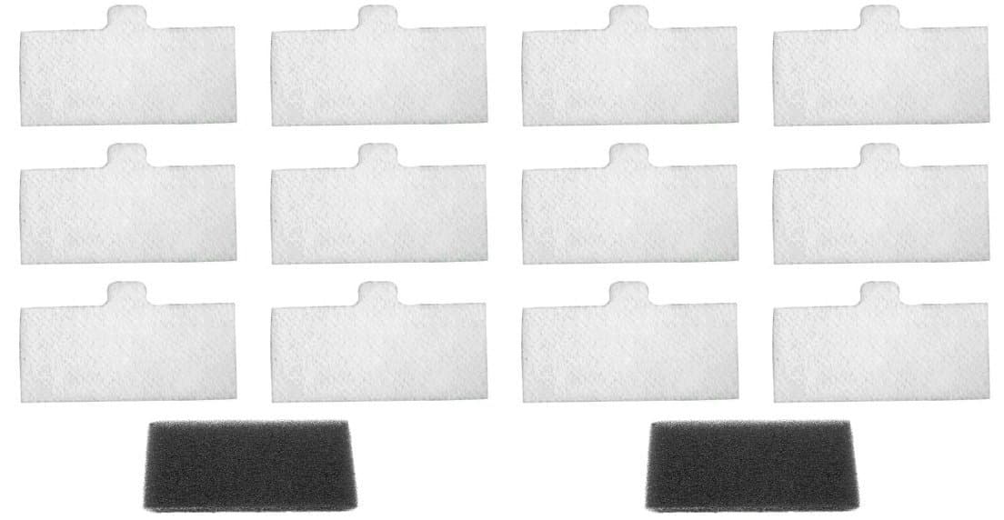 Philips Respironics Remstar Pro/Plus UF+ CPAP Filters KIT (12 UltraFine, 2 Foam Filters)