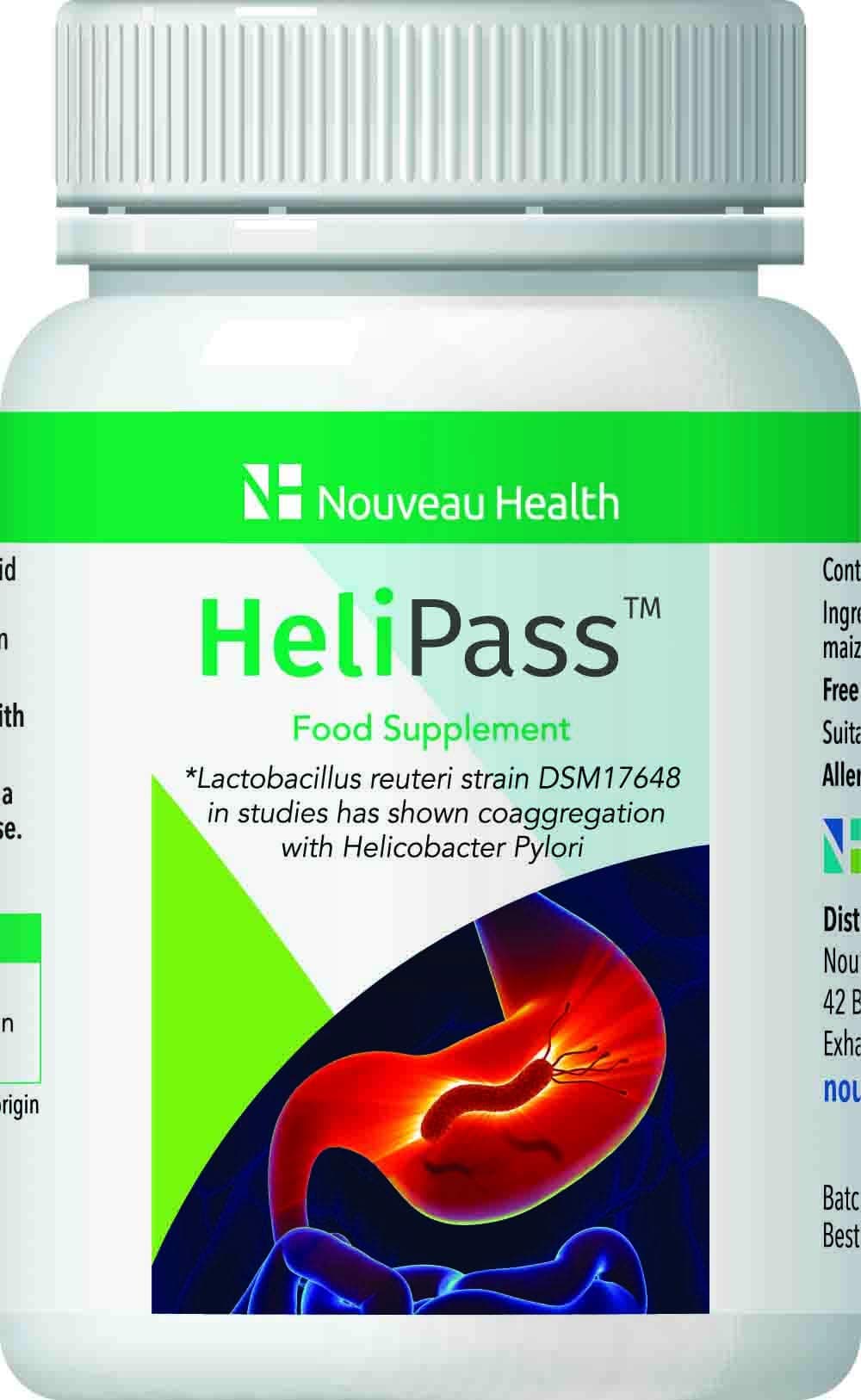 HeliPass Lactobacillus reuteri 120 Capsules