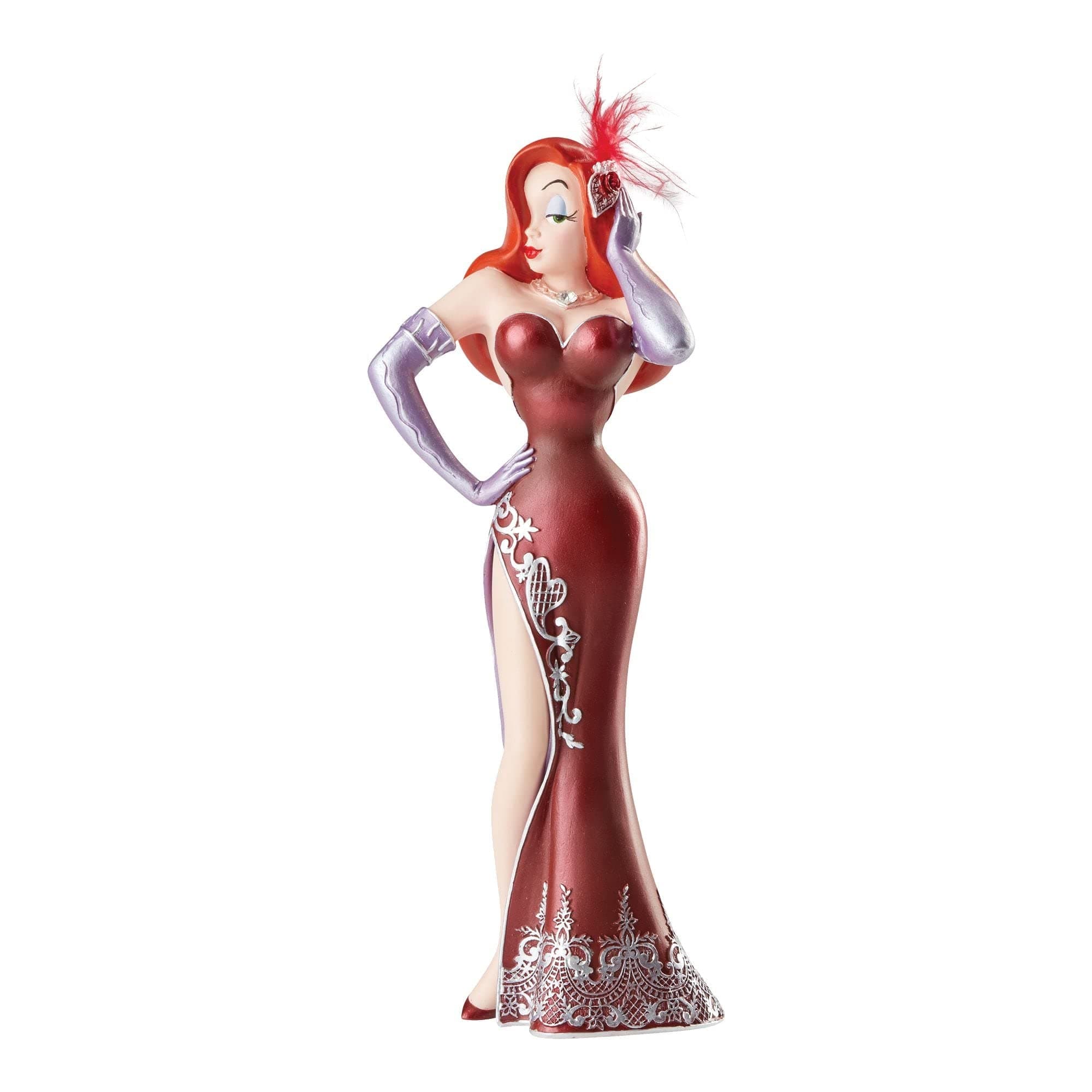 Enesco6002182 Disney Showcase Collection Couture de Force Jessica Rabbit Figurine, 8.67 Inch, Multicolor