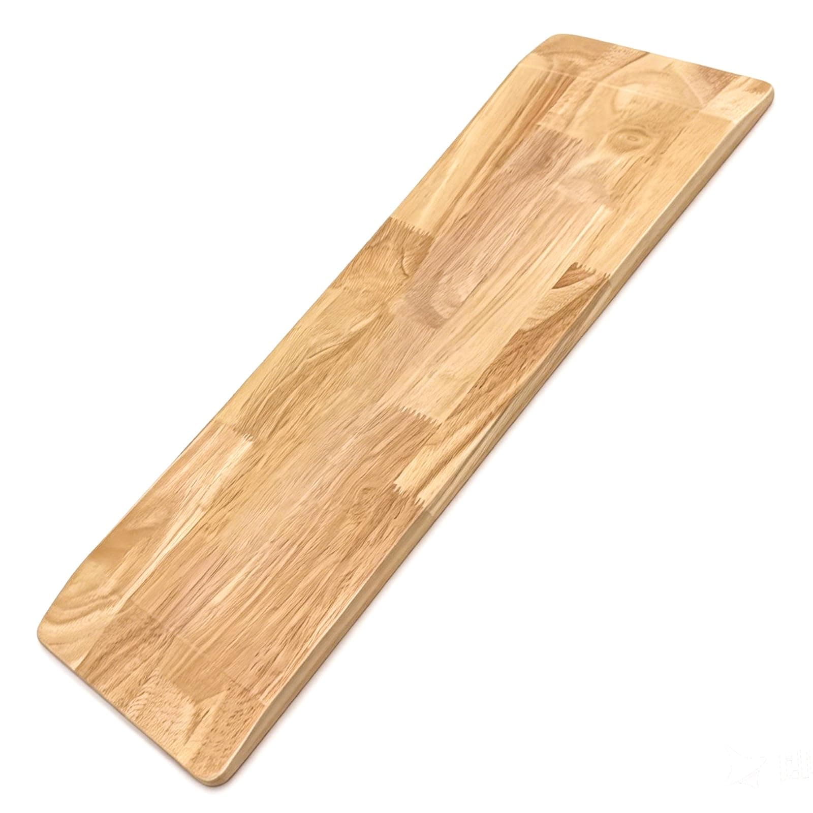 Blue Jay Rubberwood Transfer Board for Wheelchair - 8" x 30" Heavy Duty Solid Surface Slide Board for Patient Transfers - Tapered Ends, Smooth Finish - Mobility Aid for Bed, Car, Chair