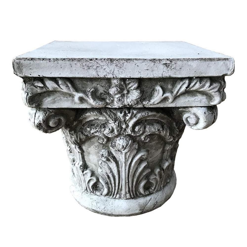 Garden Ornaments Roman Stigma Flower Pot Base Waterproof Garden Statue for Yard Landscape Lawn Decoration Crafts Gift - 24 * 24 * 23cm A