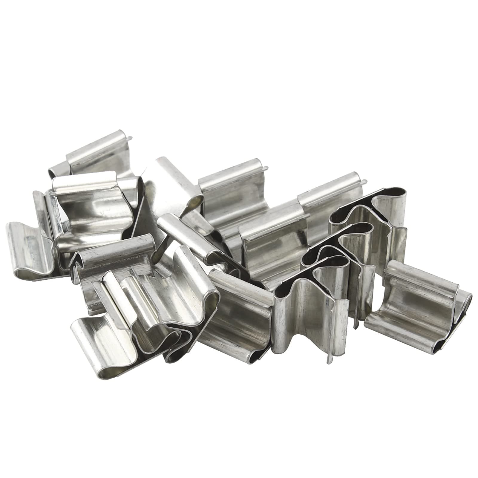 Larcele100pcs Wood Candle Wicks Base Clips for Candle Making DIY