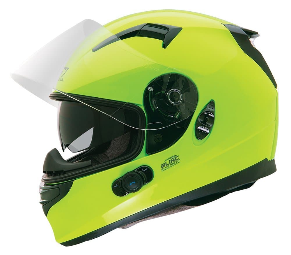 O'Neal Commander Bluetooth Helmet (Hi-Viz, Large)