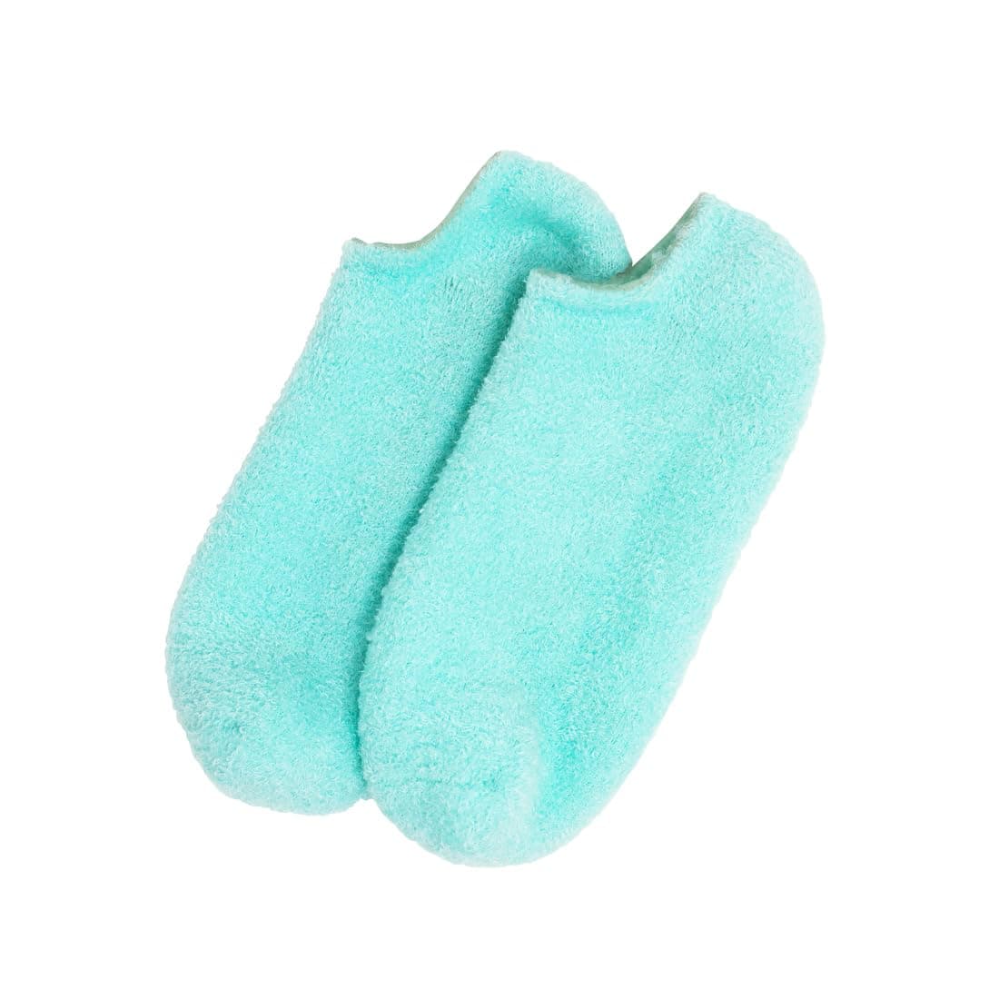 Sleep On It Overnight Moisturizing Gel Socks, Nourish Your Feet (Teal)