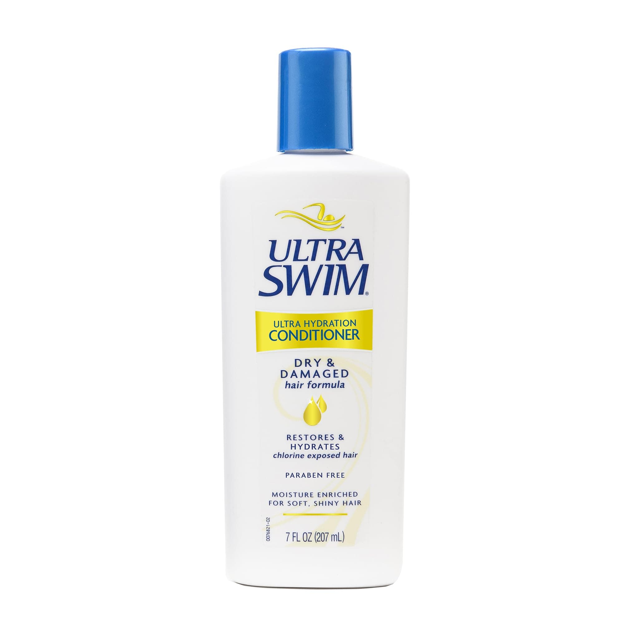 Ultra Repair Conditioner. Dry and Damaged Formula. Restores And Repairs Chlorine Exposed Hair. 207 Millilitres