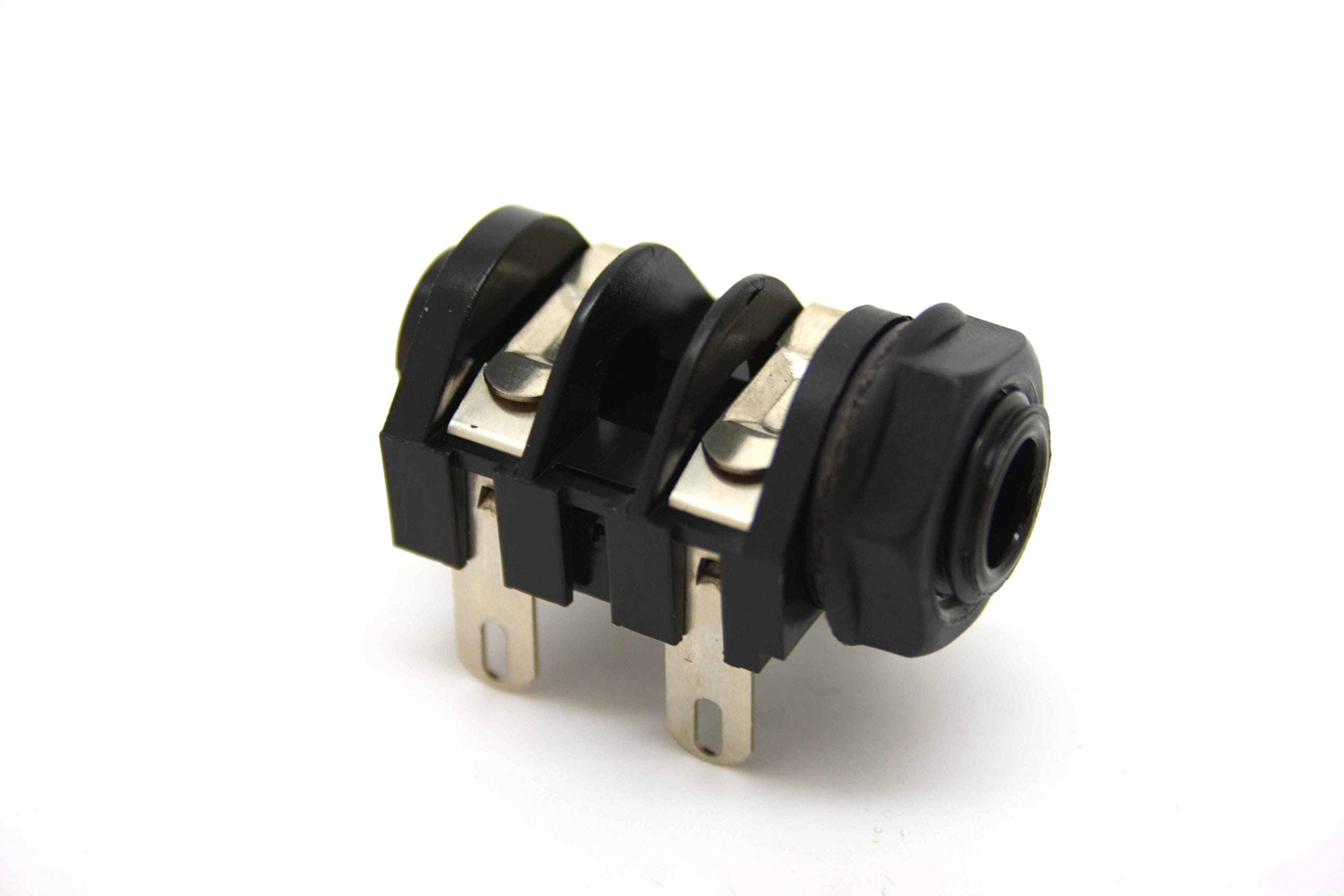 Jack - Mono Input, Black Plastic Nut, Cliff UK, Replacement for Marshall