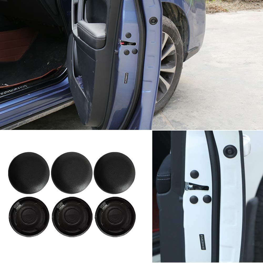 Car Door Lock Striker Cove for Subaru XV/Crosstrek Forester, Door Lock Screw Protective Cover Cap for Legacy Outback Impreza