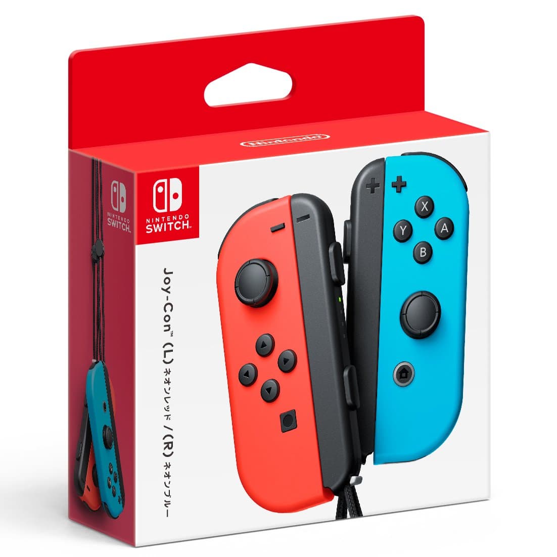 Joy-con (L) Neon Red / (R) Neon Blue Controller for Nintendo Switch Japan [Video Game]