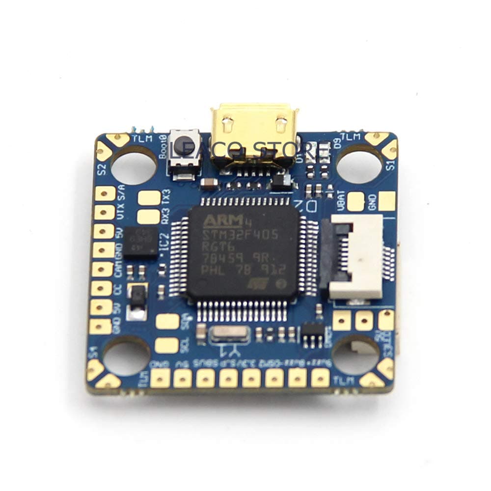 Airbot Omnibus F4 Nano v7 AIO Flight Control for FPV Based on F405 MCU Supports 6X UART for Quadcopter Drone leaco
