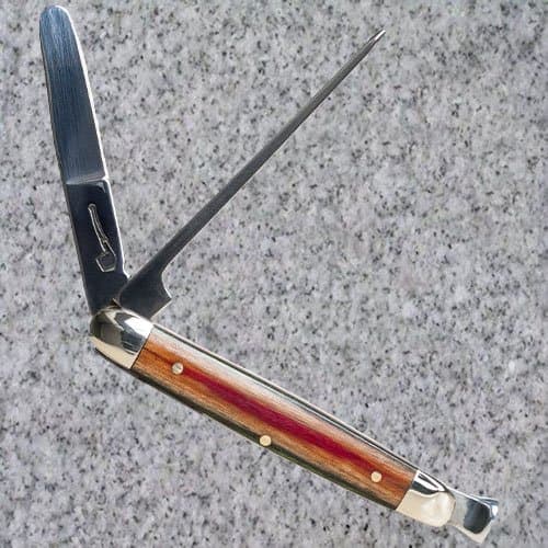 Rodgers of Sheffield, Tobacco Pipe Knife Tool - Multiwood Inlay