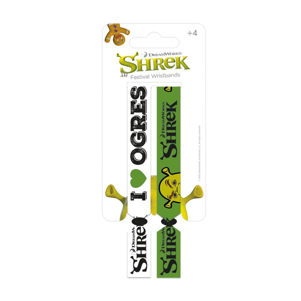 Big Bang Theory Boys' Shrek - Ogre Wristband, Multi-Coloured, 10 mm