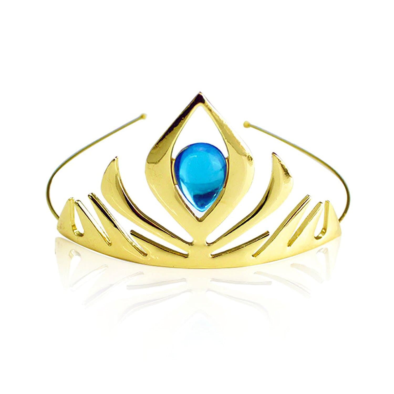 Princess Queen Tiara Coronation Crown (Gold)