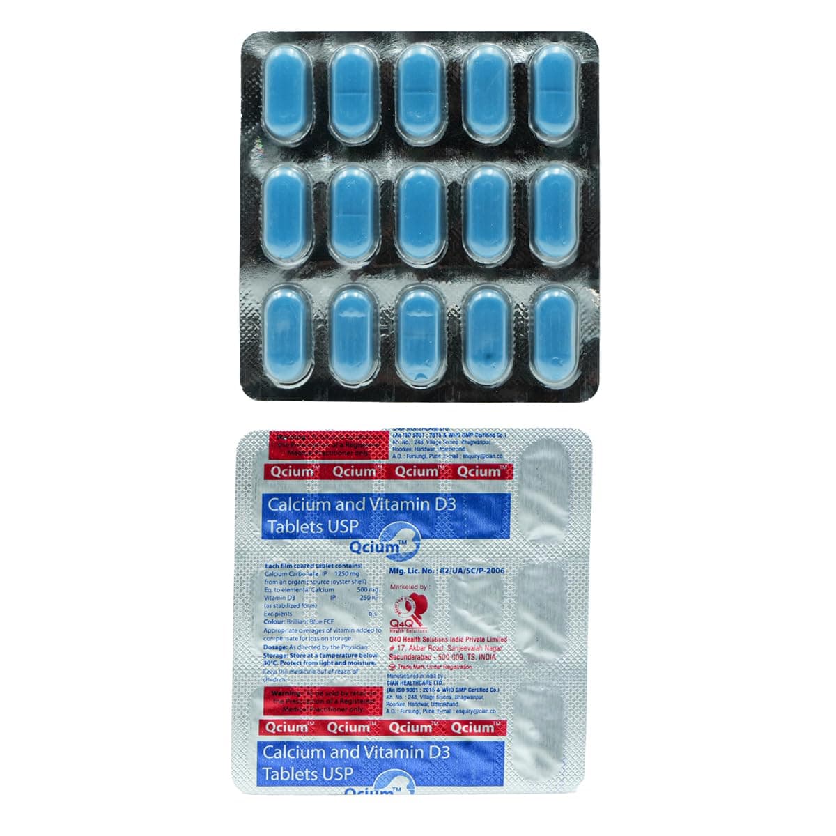 Qcium - Strip of 15 Tablets