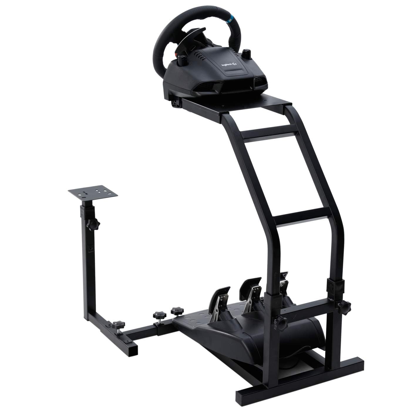CO-Z Racing Steering Wheel Stand Simulator for PS4 Gt Gaming G29 G920 Logitech Racing Wheel Stand Height Adjustable Pro Wheel Stand for Thrustmaster2