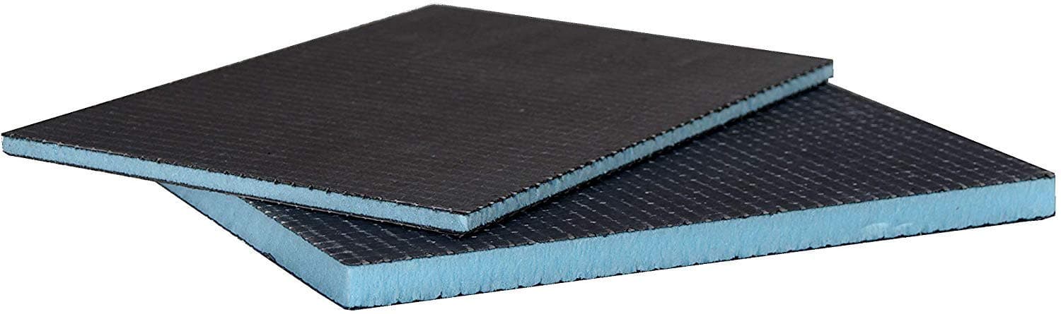 Nassboards Tile Backer Boards Pack of 10-6mm, 10mm, 12mm or 20mm Available - Perfect for Insulation, Construction, Lightweight Easy Install, Economic and Efficient (Pack of 10 Boards 20mm Thick)