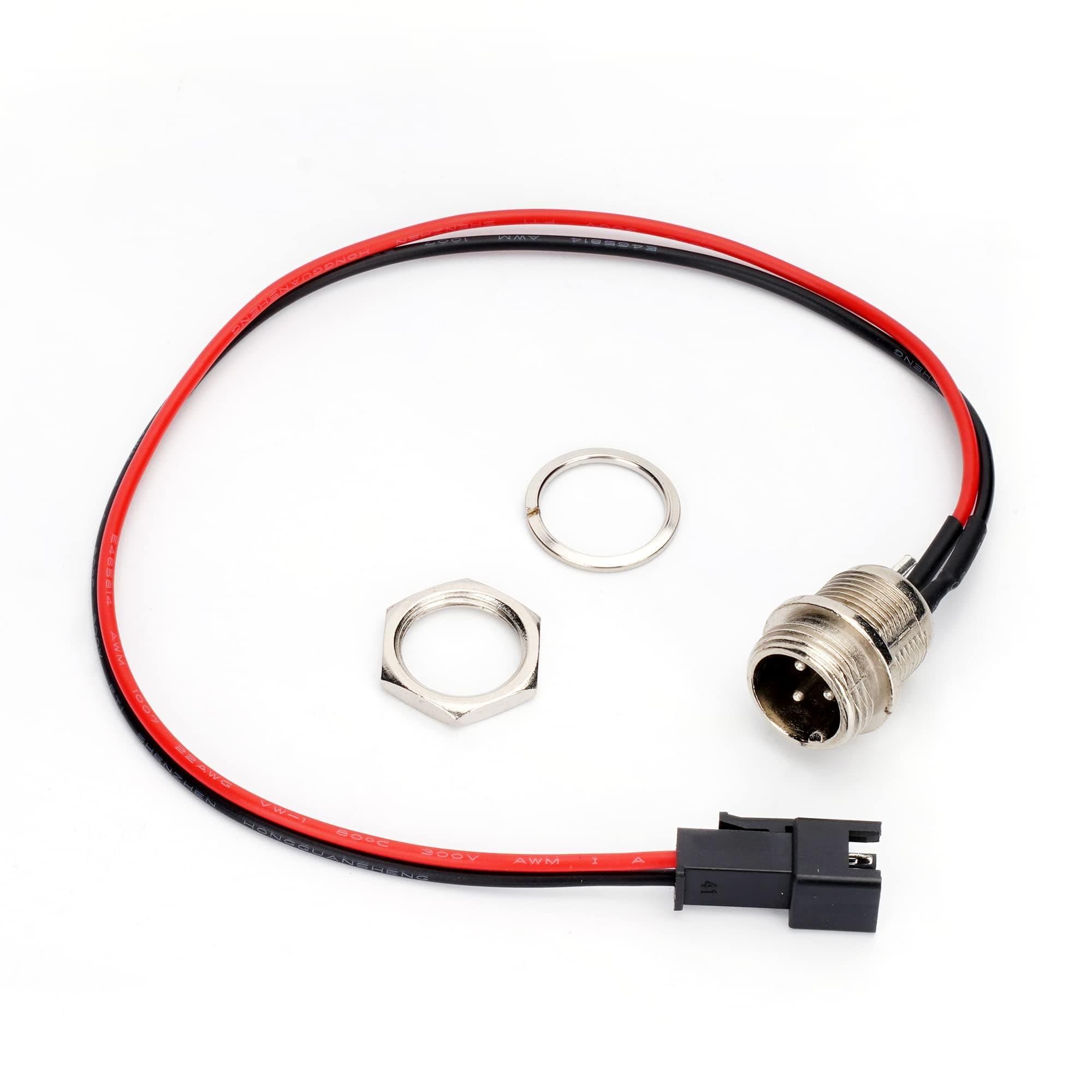 Charging Port w/Cable for Electric Smart Self-Balancing Scooter (2-Wire Version)