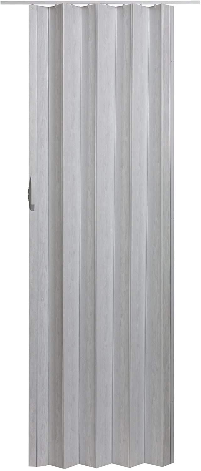 Homestyle HSR3680M Regent Interior Accordion Folding Door, 36" x 80", White Mist