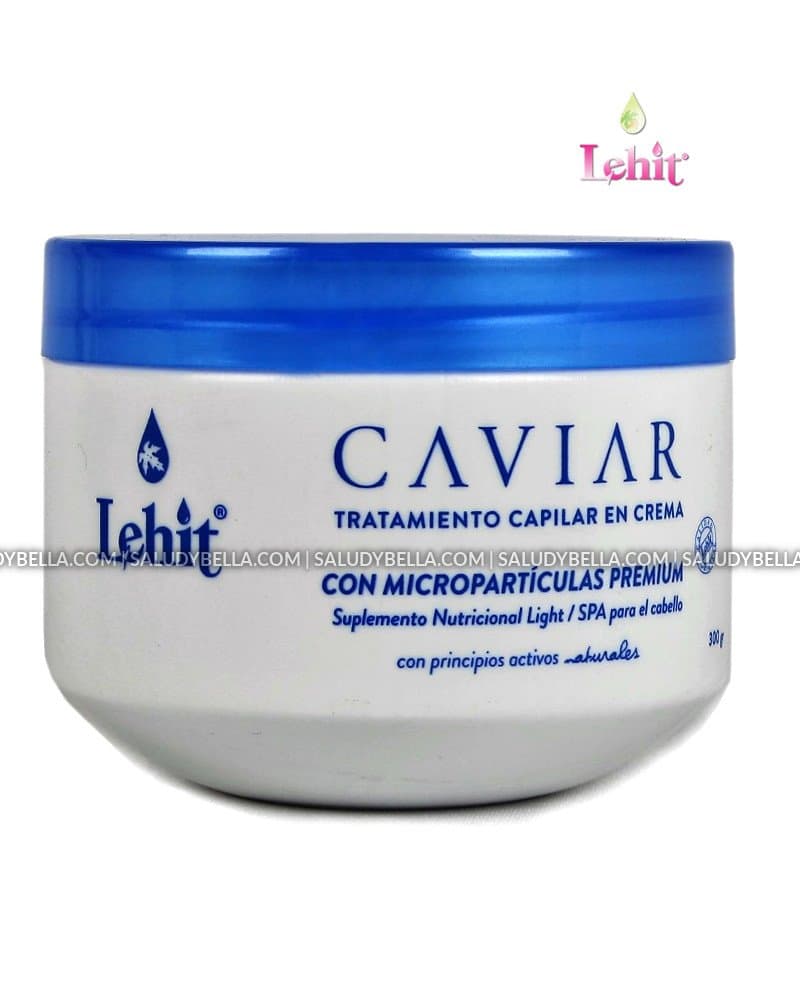 Caviar Tratamiento Capilar en Crema Con Microparticulas PREMIUM Suplemento Nutricional Light/Spa para el Cabello | Hair Treatment with Microparticles PREMIUM (10.1oz-300ml)