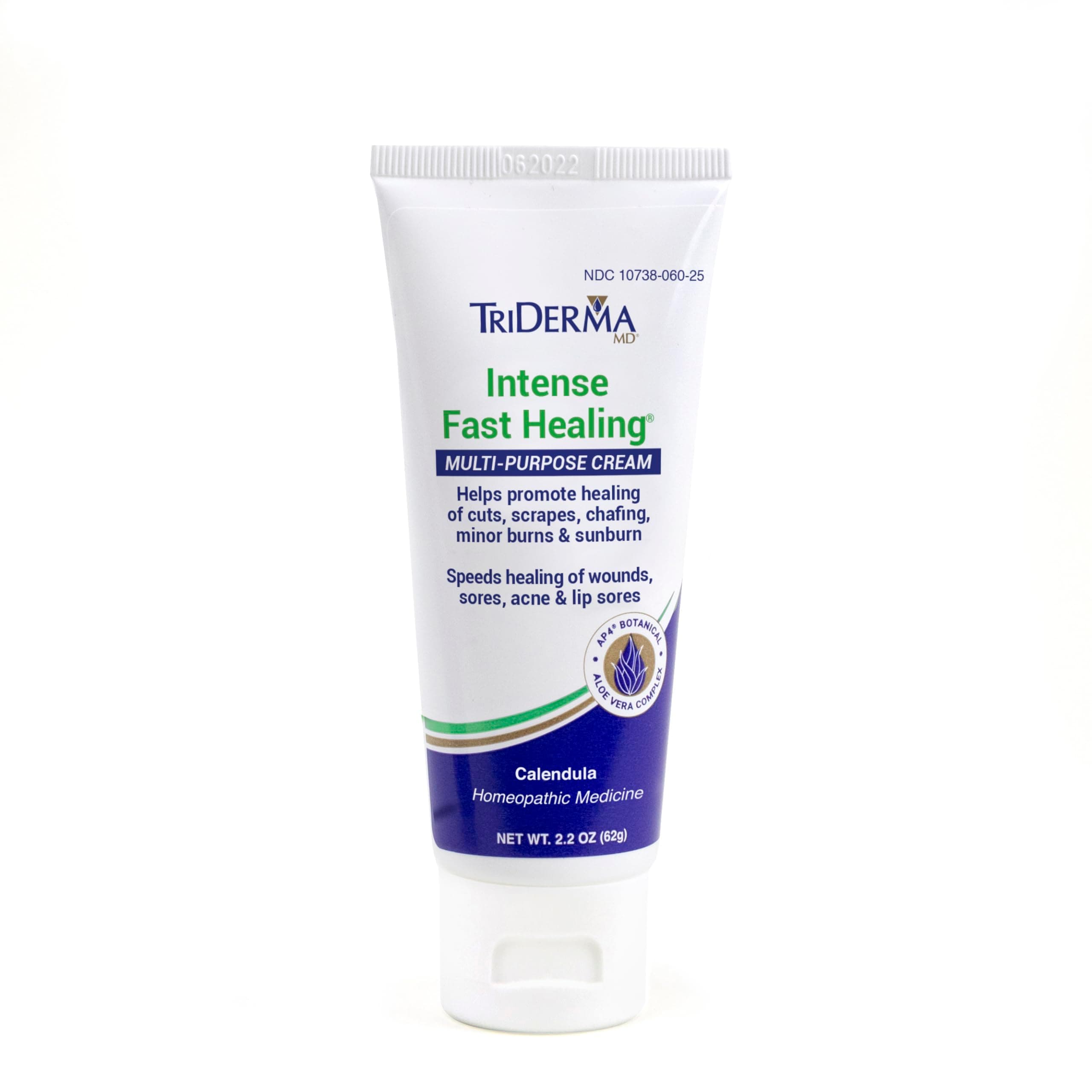 - TriDerma Intense Fast Skin Healing Cream for Hard-to-Heal Skin Irritations, Sores, Rashes, Dry, Cracked Hands, Cuts, Chafing, Burns, Scrapes - First Aid Kit Essential - FSA Eligible - 2.2 oz