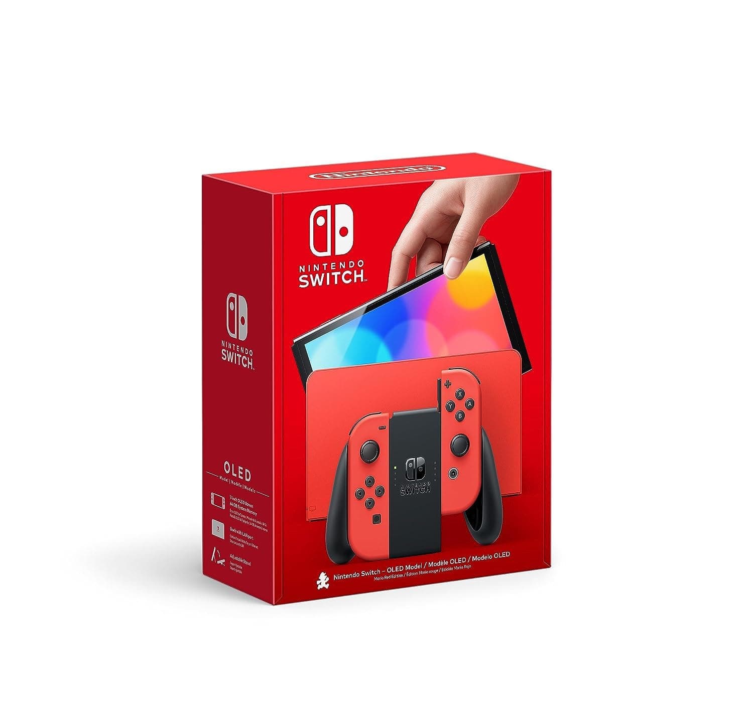 Nintendo Switch OLED with Joy-Con - Mario Red Edition