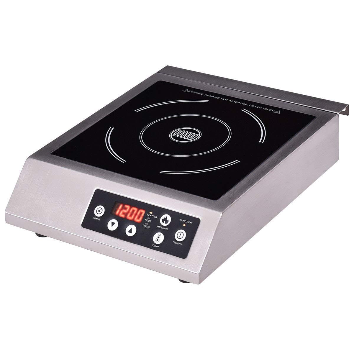 Costway Single Burner, Portable Counter Commercial Electric Induction Cooktop Cooker Countertop (1)