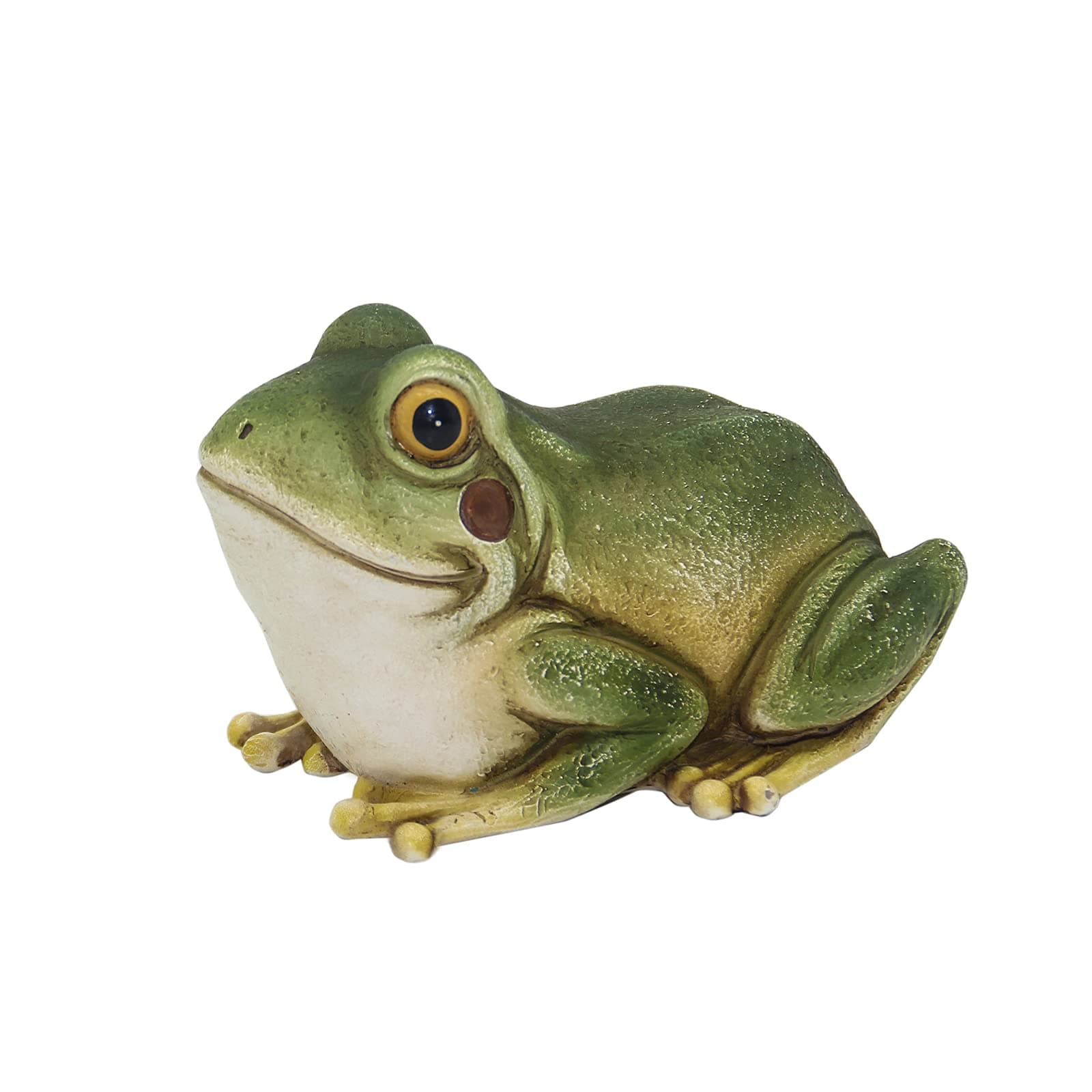 Hide a Key Frog Hand Painted Polyresin Outdoor Statue and Key Holder,Look and Feels Like a Real Frog for Yard,Garden,Patio