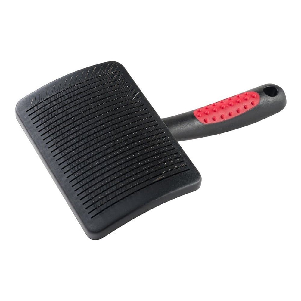 Powerful But Gentle Stainless Steel Bristles,Dog Self-Cleaning Slicker Brush